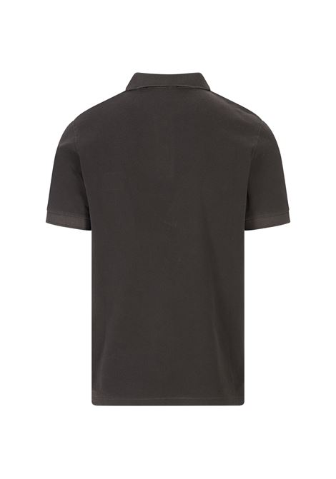 Polo In Piquet Di Cotone Antracite STONE ISLAND | K1S1522002SC-S0067V0065